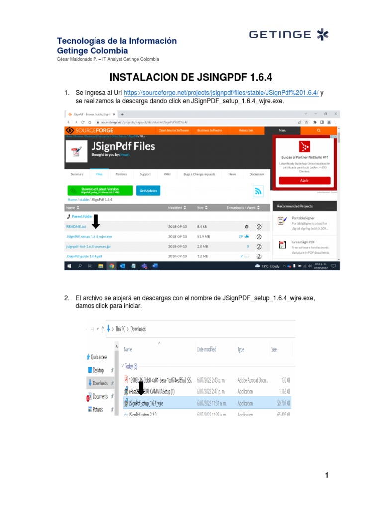 Instalacion de Jsignpdf 1 | PDF