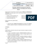 Doc-Vcm-004 Acta de Instalación de Responsabilidades - Comité de Igualdad