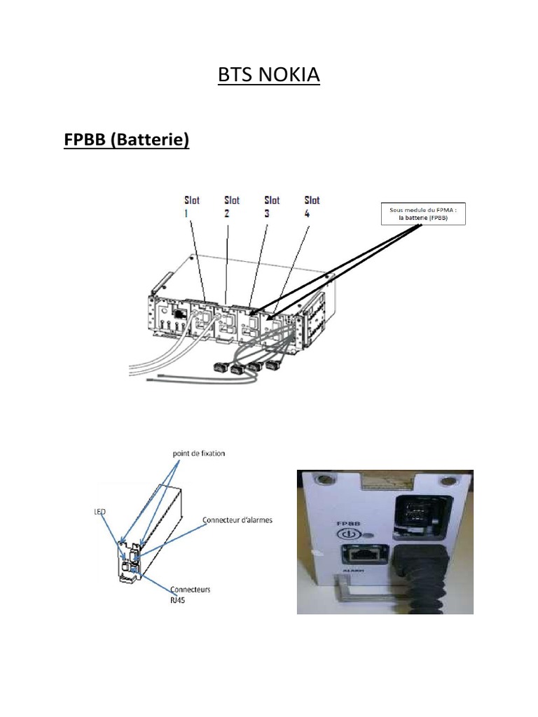 Modules et Interfaces des BTS Nokia | PDF | Ordinateurs