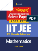 Arihant Mathematics 43 Years IIT JEE Solved Papers