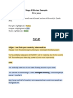 HU STAGE 6 Mission Example