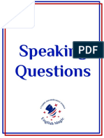 Speaking Questions