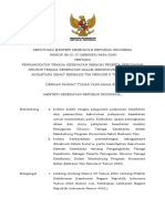 KMK No HK0107-MENKES-9828-2020 TTG Pengangkatan Nakes Nusantara Sehat Berbasis Tim Periode II TH 2020