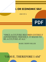 Material or Economic Self