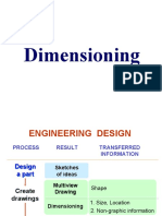 Engineering Design Dimensioning Process