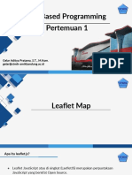 Map Based Programming - Pertemuan 1