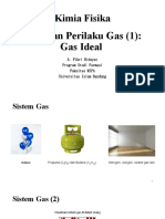 Sifat Dan Perilaku Gas (1) - Gas Ideal 2