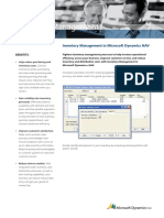 Inventory FactSheet A4