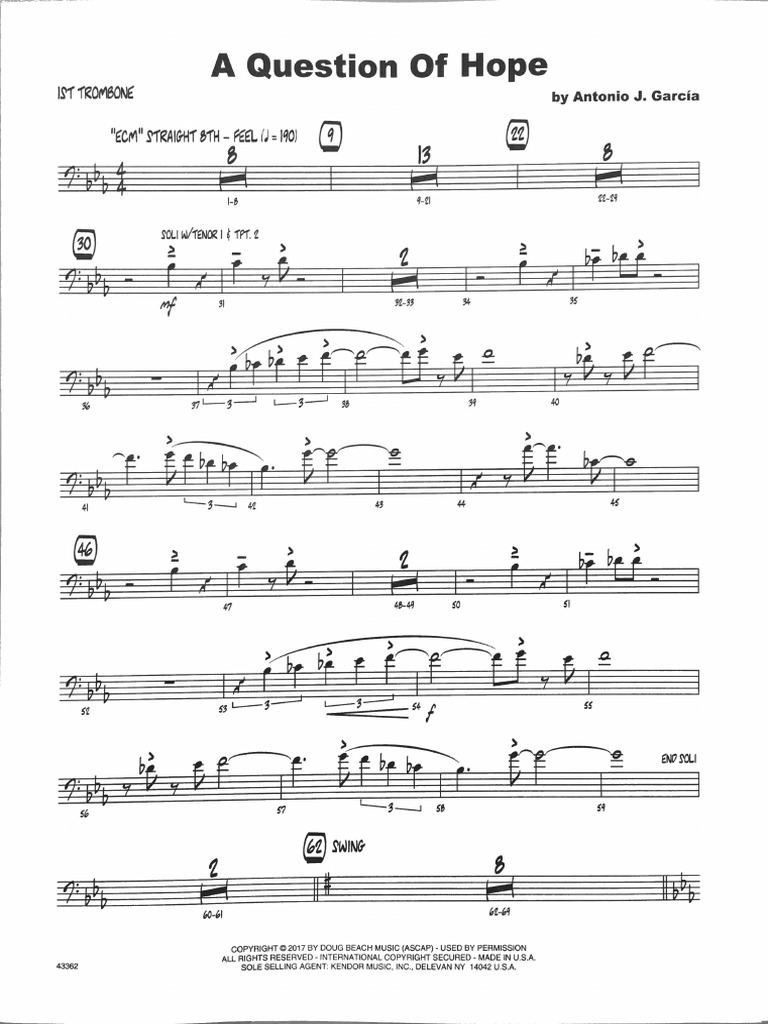 E Trombone - Ilmea Jazz Packet | PDF