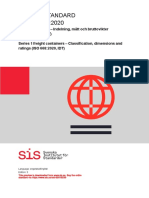 SS Iso 668 2020 en PDF