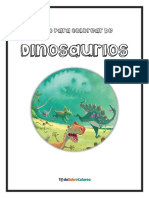 Libro para Colorear de Dinosaurios
