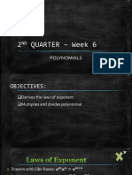 G7 Q2Week 6 MultiplicationDivision of Polynomials