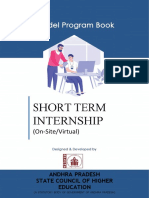 Program Book For Short-Term Internship of SHAIK TANVEER