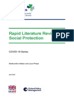 Maintains COVID19 Social Protection Rapid Lit Review Final