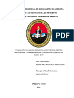 Evaluacion de La Contaminacion Acustica en El Centro Historico de Tacna Mediante La Elaboracion de Mapas de Ruido 2016