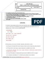 Atividade Final - Fisica