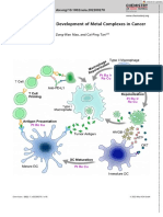 Chemistry An Asian Journal - 2022 - Li - Rising Interest in The Development of Metal Complexes in Cancer Immunotherapy