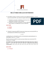 Problemes Reactors Isotermes