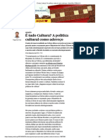 Jornal Público (20!09!2019) - É Tudo Cultura - A Política Cultural Como Adereço - Tiago Ivo Cruz