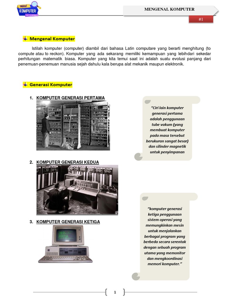 Mengenal Komputer PDF