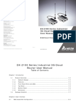 DX-2100 Industrial 3G Cloud Router User Manual