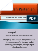 GeografiPertanian