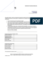 SPANISH H03580S (201807) Wire Transfer Request Form English - Update