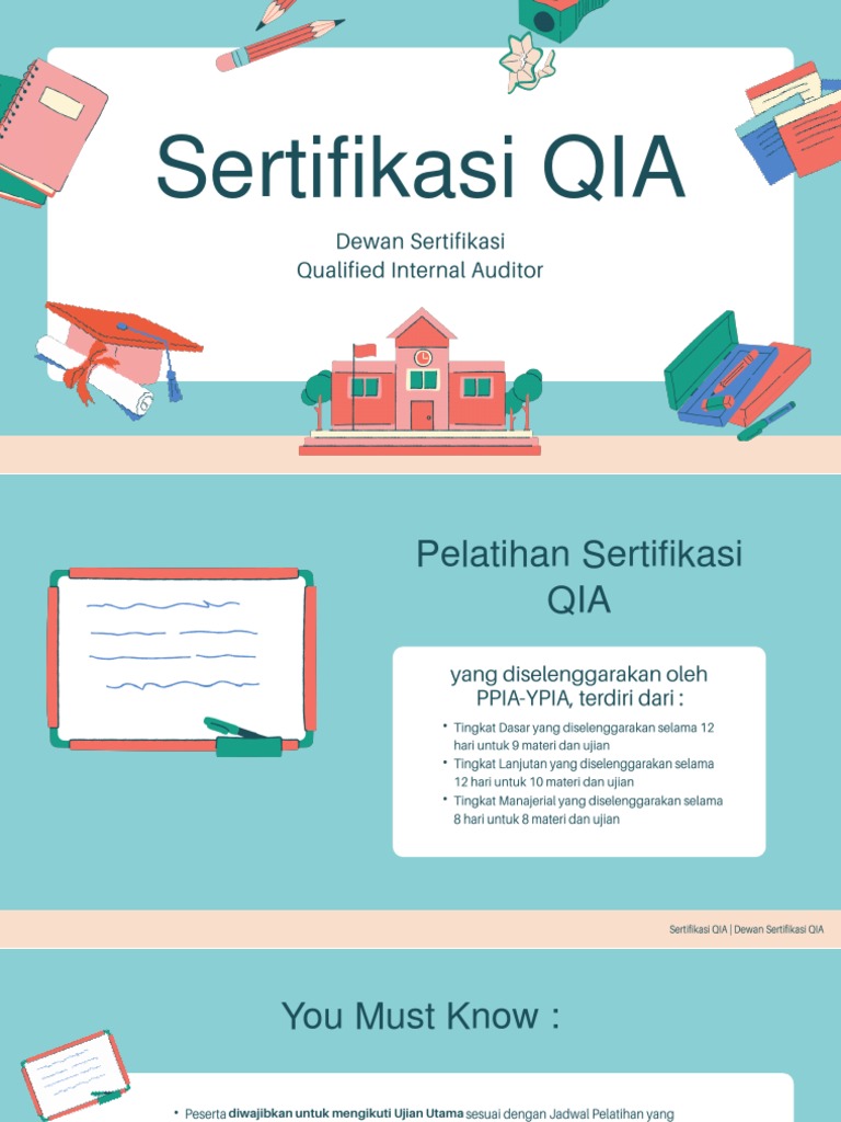 Sertifikasi QIA - 2022 | PDF