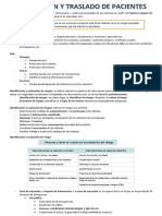 Evacuacion y Traslado de Pacientes - Fran