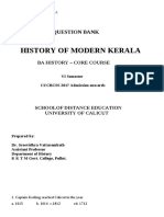 History of Modern Kerala