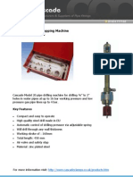 Model 20 Pipe Drill Machine