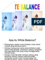 Apa itu White Balance