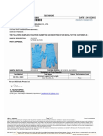 LyncMed Nitril Medizinische Untersuchungshandschuhe Blau Ungepudertcat1 EN374 1 SGS Test Report