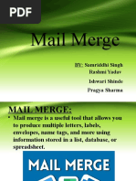 Mail Merge Flowchart | PDF