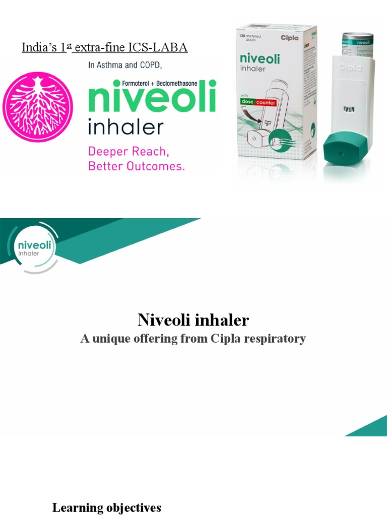 Niveoli Inhaler: Extra-Fine ICS-LABA | PDF | Chronic Obstructive ...