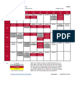 English ADV - Year 1 - Timetable