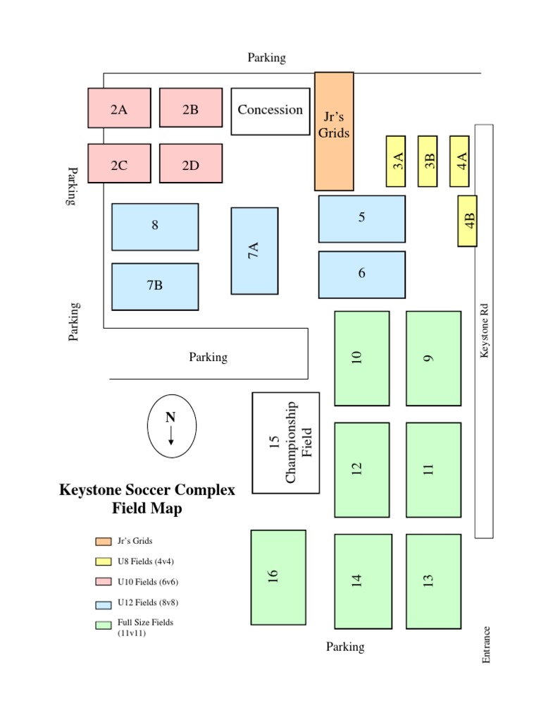 Field Layout 4-9-11 | PDF