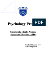 Case Study - Barfi - Autism Spectrum Disorder