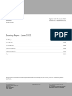Earning Report June 2022 €0.00