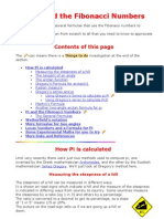 Fibonacci Numbers and Pi