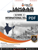 PRAHAAR International Relations