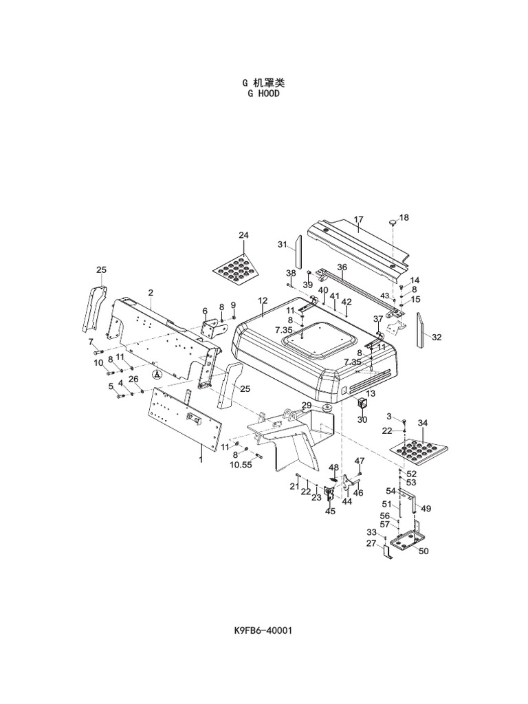 G k9fb6 40001 hood pdf washer hardware nut hardware 