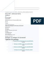 Options de Partage: Partager Ou Intégrer Le Document