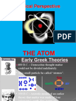 Historical Perspectives on the Atomic Model