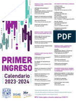 Primer Ingreso UNAM 2023 2024