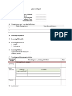 Lesson Plan Template