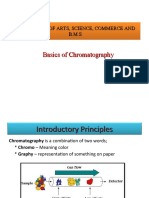 Sybsc Botany Basics of Chromatography Paper 1 Sem1