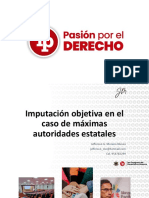 Imputacion Objetiva en El Caso de Máximas Autoridades Estatales-Jefferson Moreno