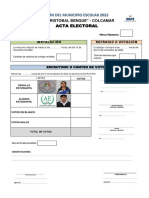 Acta Electoral