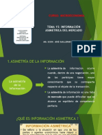 Tema 15b. - Información Asimetrica Del Mercado